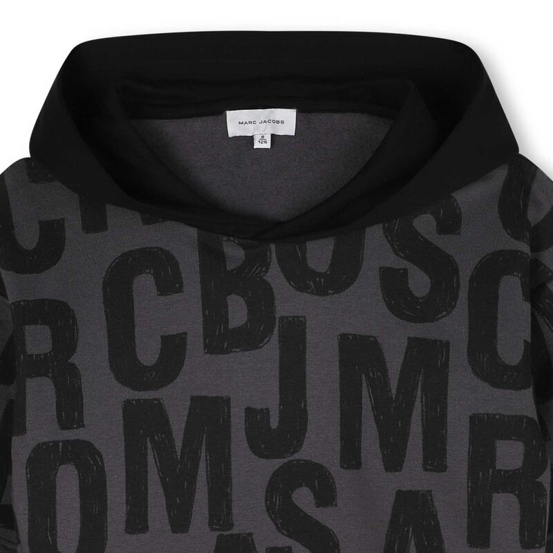 MARC JACOBS Hooded 2-in-1 Sweatshirt 8Y-10Y image number 3